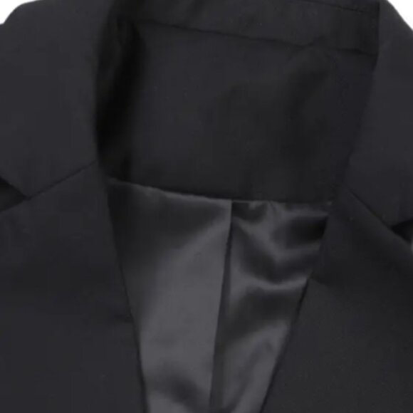 Black and denim trench - Picture 5 of 7